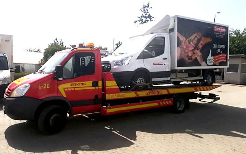 Tractare autoutilitară Ford Transit in Bacău