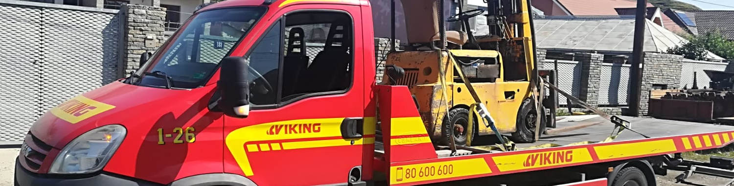 Tractari utilaje de mici dimensiuni Bacău