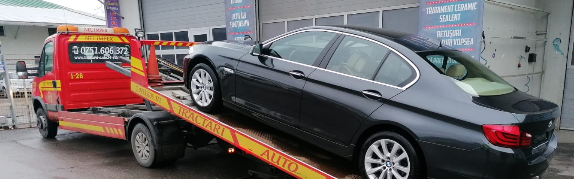 Tractare auto service Bmw